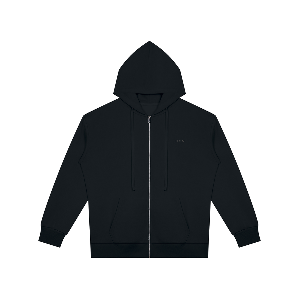 Unisex Oversized Full Zip Hoodie