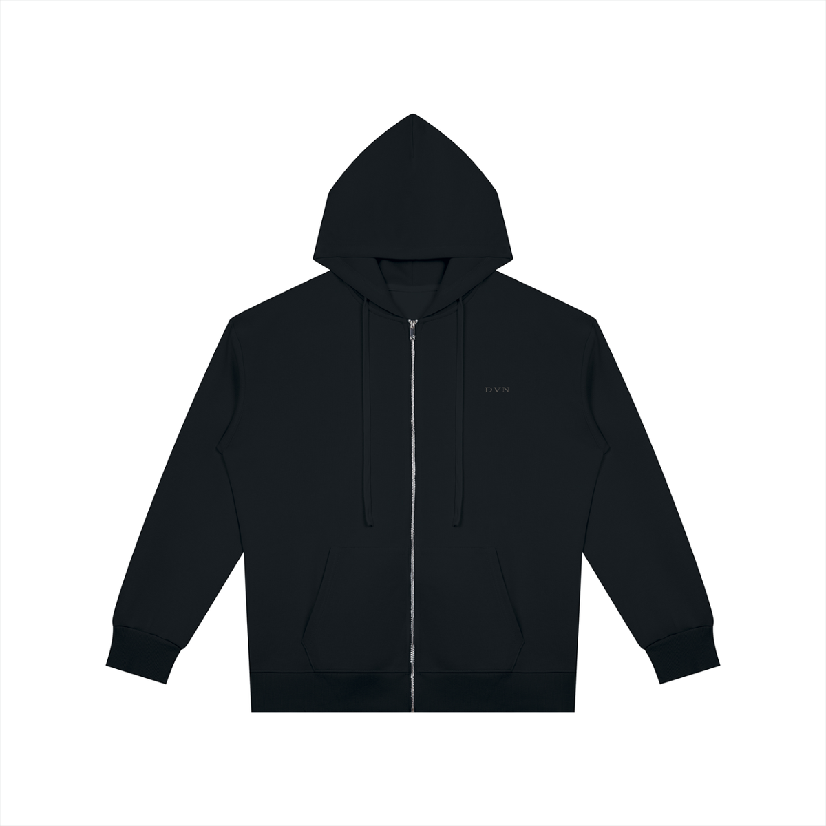 Unisex Oversized Full Zip Hoodie