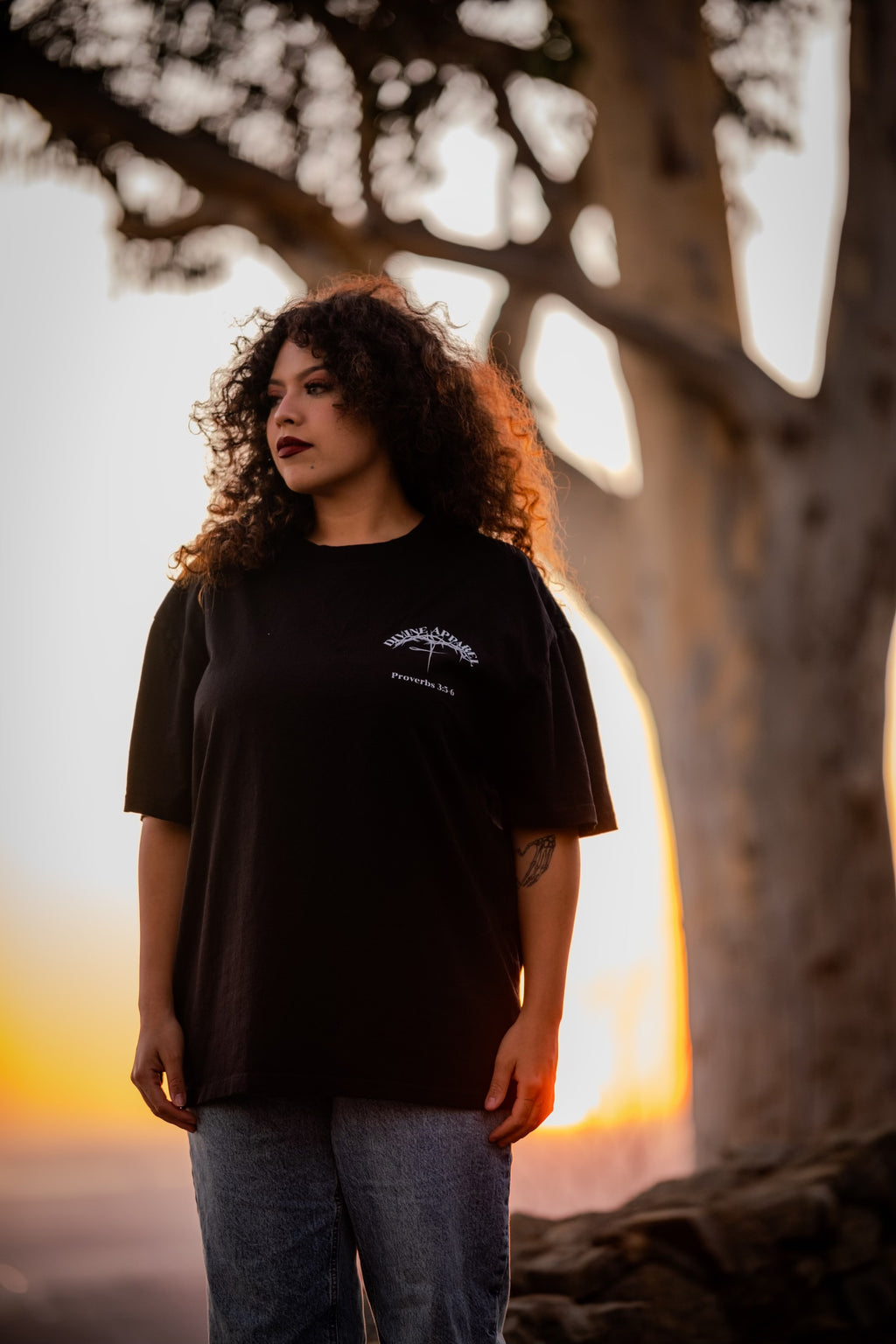 PRAYER WARRIOR OVERSIZED TEE